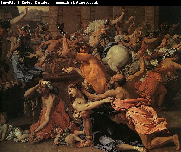 Nicolas Poussin The Rape of the Sabine Women